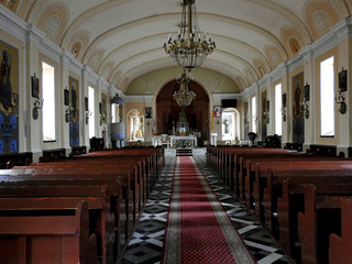 Roman Catholic garrison church dedicated to Saint Josaphat built in 1929 in Komorowo in Masovia, Poland