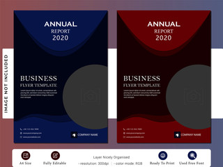 corporate business flyer template design