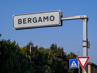 Fototapeta premium Italy, Bergamo.