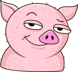 pig cartoon character