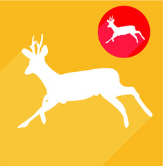 Deer silhouette