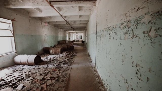 The main sights of Chernobyl. Pripyat ghost town