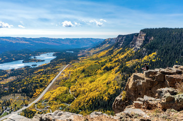 autumn in the mountains