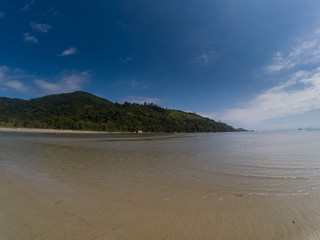 Beach in beautiful day