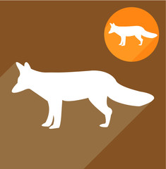 Fox silhouette