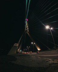 Signature Bridge is a cantilever spar cable-stayed bridge which spans the Yamuna river at Wazirabad...
