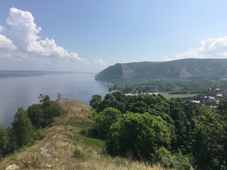 Russia, River Volga.Samara, National park Samarskaya Luka.