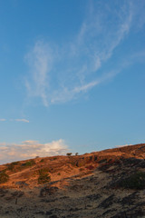 Sky-view, from hills.