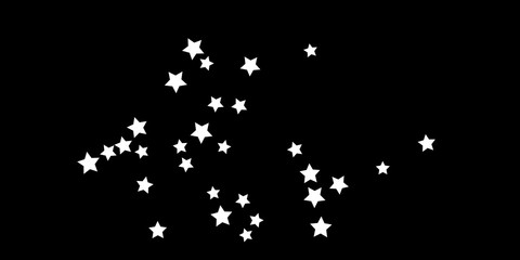 Fototapeta premium Star confetti. 