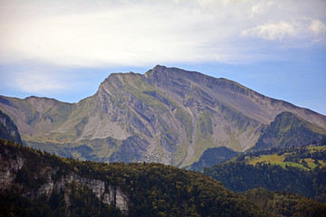 Der Berg Schwalmis (2246 m) in der Zentralschweiz