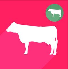 Cow silhouette