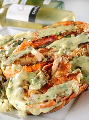 Lagosta ao Thermidor