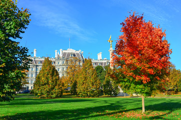 Washington DC in autumn colors - Eisenhower Executive Building