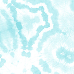 Minty Green Watercolor Wallpaper. Vintage Paint Spots. Turquoise Watercolor Splash. Liquid Color Design. Ocean Blue Tie Dye Watercolor Art. Breeze Color Faded Fabric. On White Background 