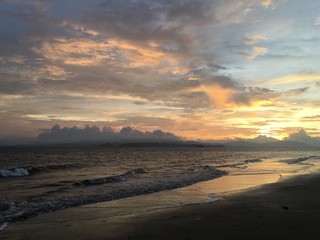 Fototapeta na wymiar Costa Rica. Puntarenas beach. 