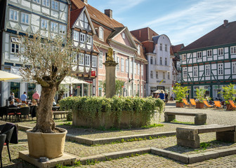 Besuch in der Altstadt von Celle