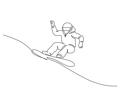 Learn to Draw Snowboarding