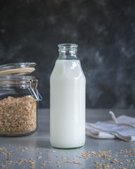 Oat milk, homemade oat milk