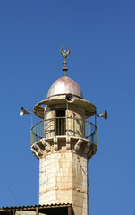 Fototapeta na wymiar Holy islam Minaret