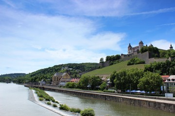 Obraz premium Stadt Würzburg