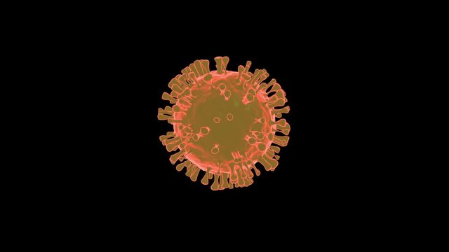 コロナウイルスのイメージCG