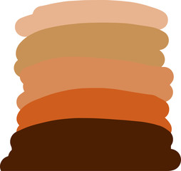 Fall Color Abstract Background Vector, Mixed