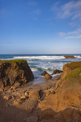 Fototapeta na wymiar California coastline 