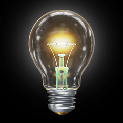 Light bulb 3D