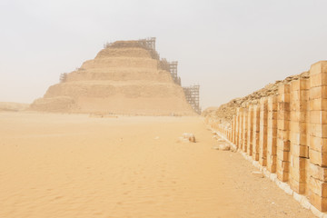 Saqqara Pyramids - Circa Cairo, Egypt