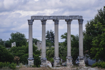 The remains of a Greek temple of Tyche, Olba