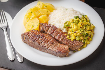 Simple Meal with Beef