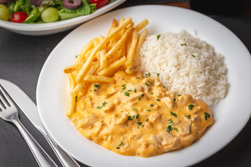 Chicken Strogonoff
