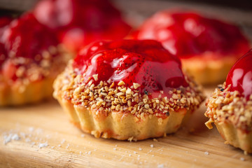 strawberry tartlet