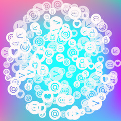 Social media marketing, Communication networking