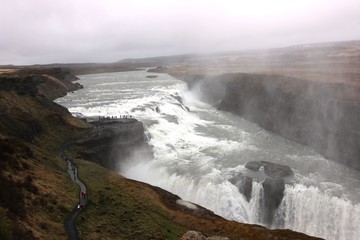 Wasserfall Island