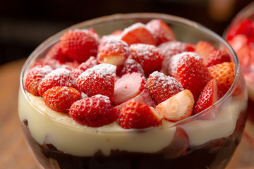 strawberries and cream
