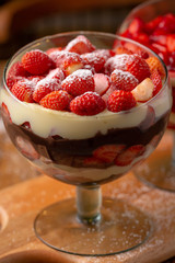 strawberries and cream