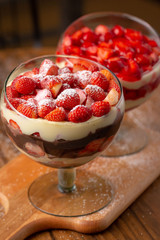 strawberries and cream