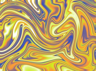 yellow blue psychedelic swirl trippy artwork abstract acrylic background