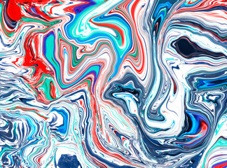 red blue white psychedelic swirl trippy artwork abstract acrylic background