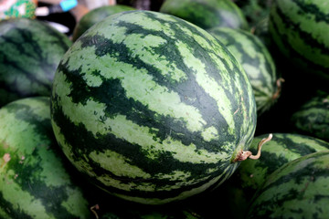 watermelons on the market
