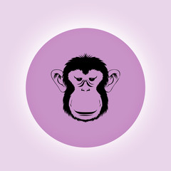 Monkey head logo