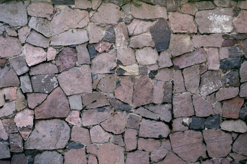 Textura de muro de piedra