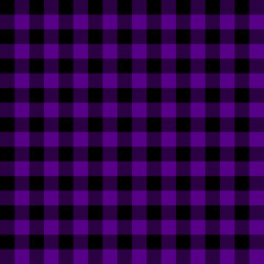 Tartan plaid. Scottish pattern in black and navy cage. Scottish cage. Traditional Scottish checkered background. Seamless fabric texture. Vector illustration