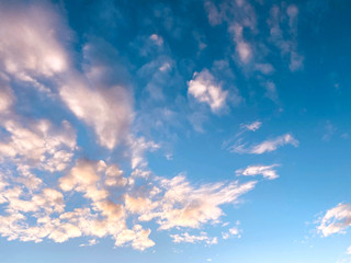 夕暮れの空