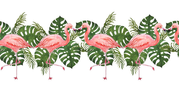 Pink Flamingo Border Images – Browse 3,113 Stock Photos, Vectors, and Video  | Adobe Stock