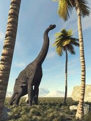 Brachiosaurus jungle © allvision
