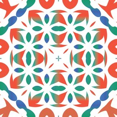 Antique talavera tiles patchwork.