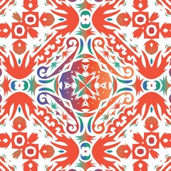 Mexican ornamental talavera ceramic.