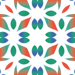 Ethnic ceramic tile in mexican talavera.